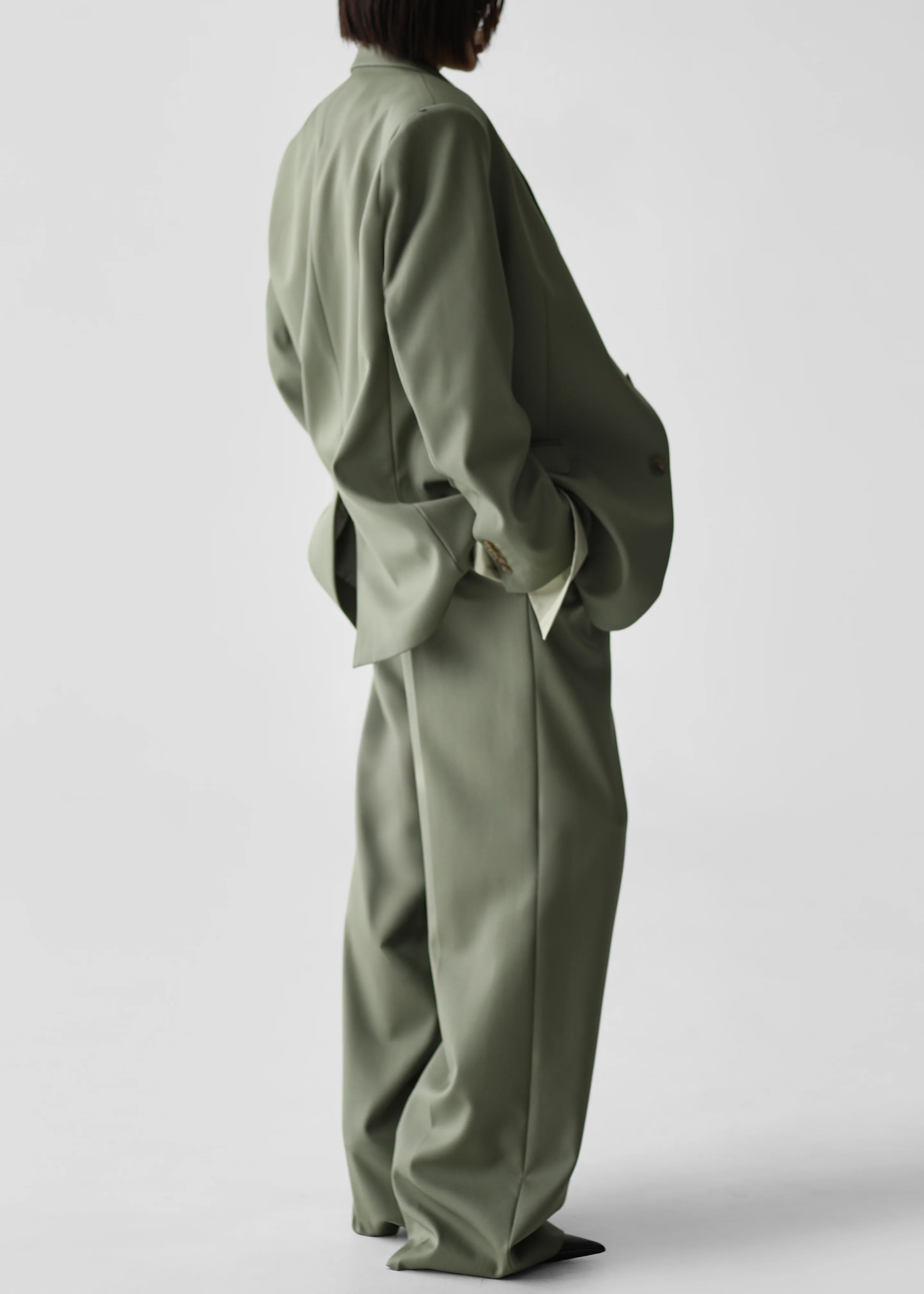 Trosa Blazer - Pale Olive - Image 10