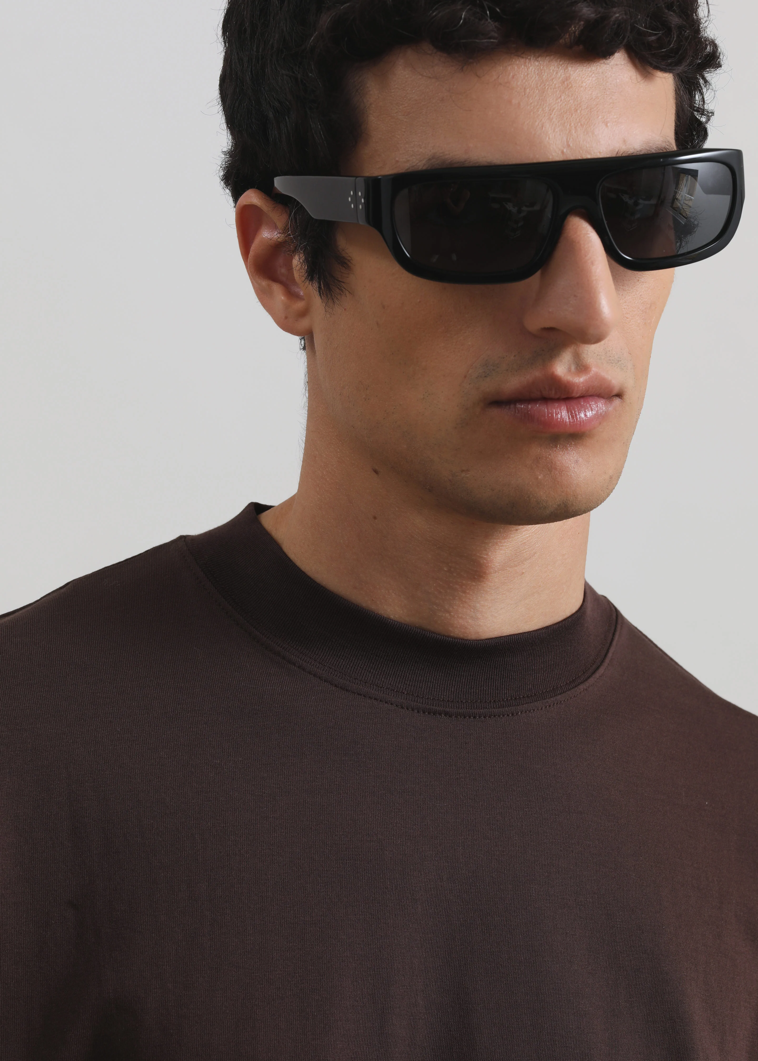 Truro Classic Soft T-Shirt - Brown - Image 4
