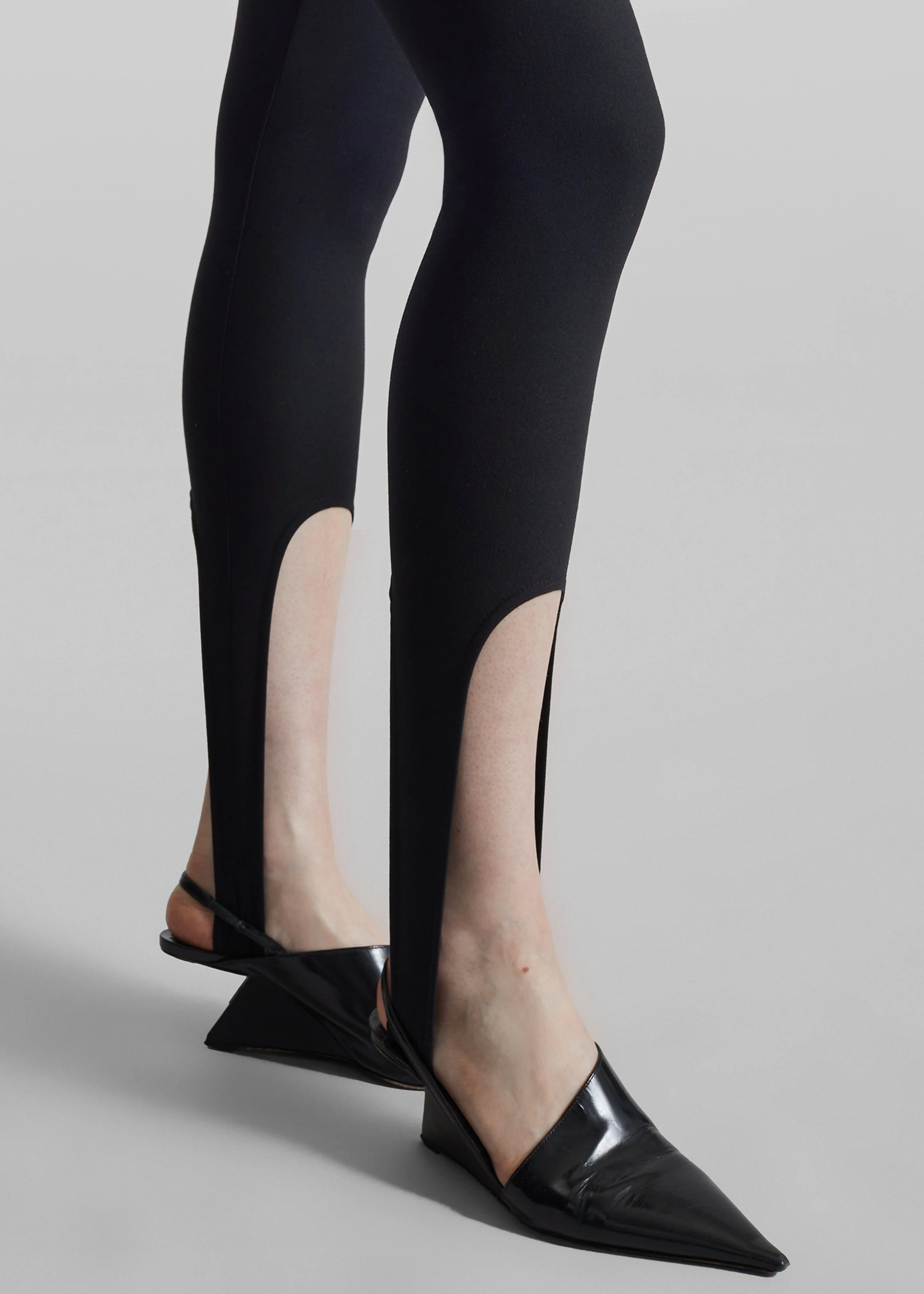 Twilla Stirrup Leggings - Black - Image 6