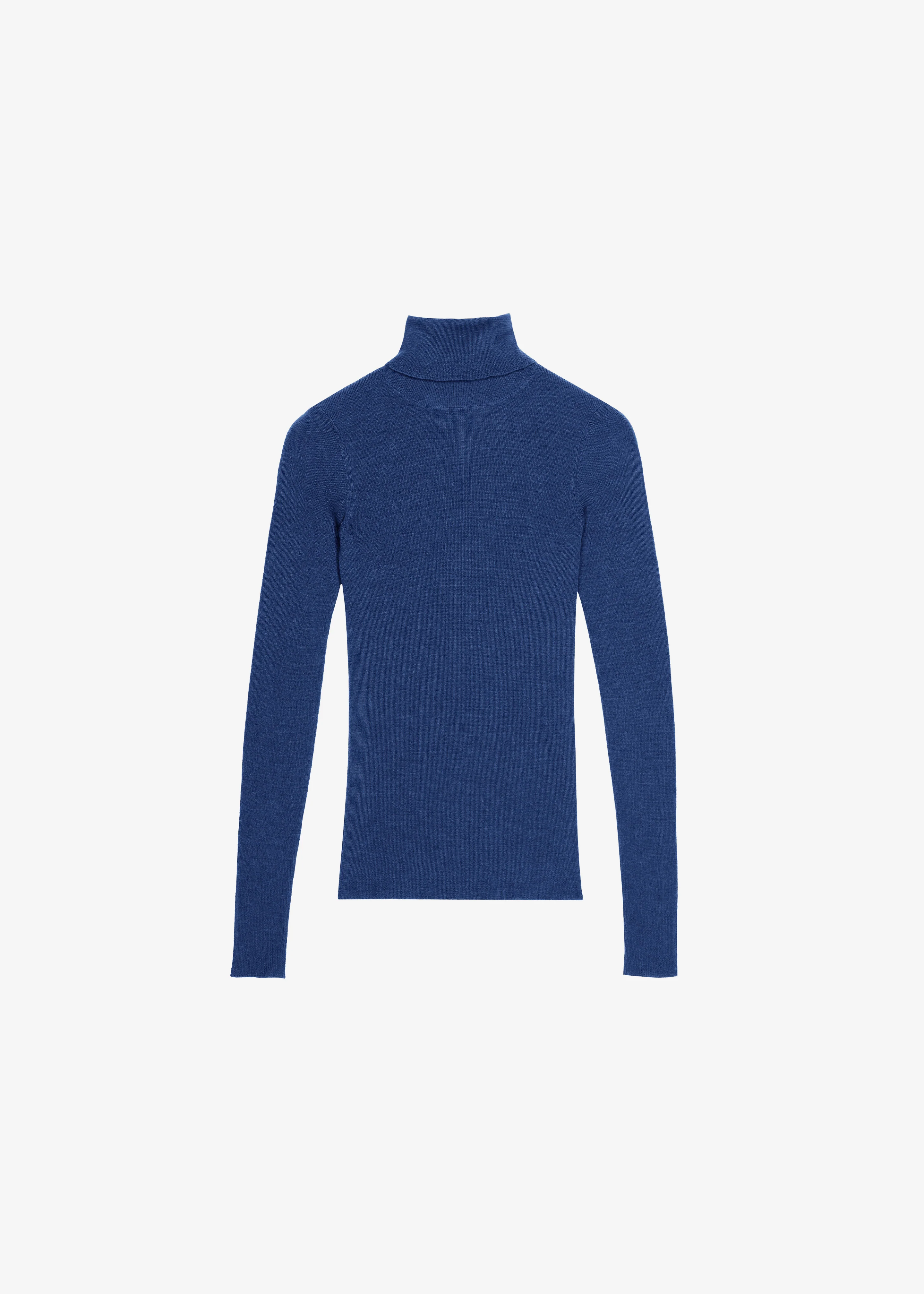 Utica Thin Turtleneck Sweater - Blue - Image 7