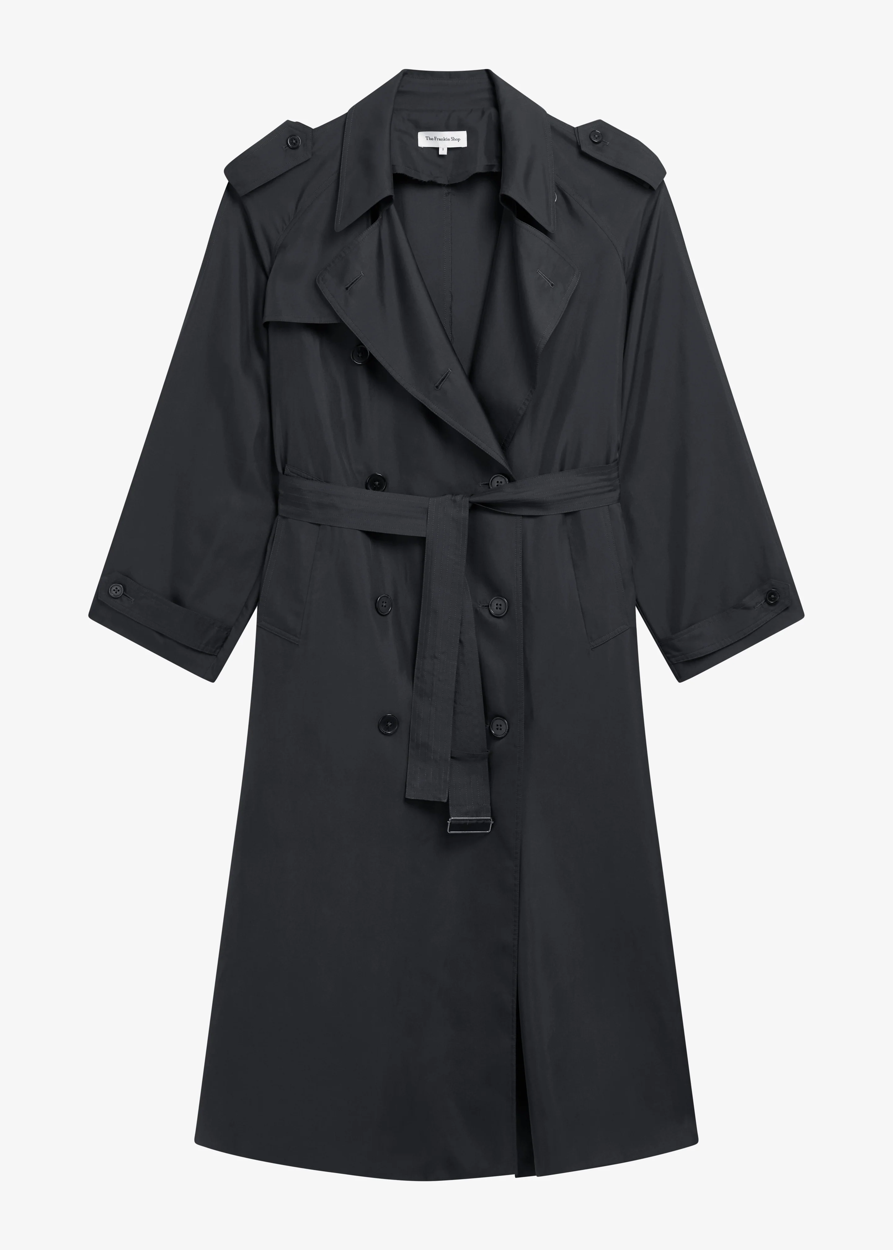 Veyron Trench Coat - Storm Grey - Image 7