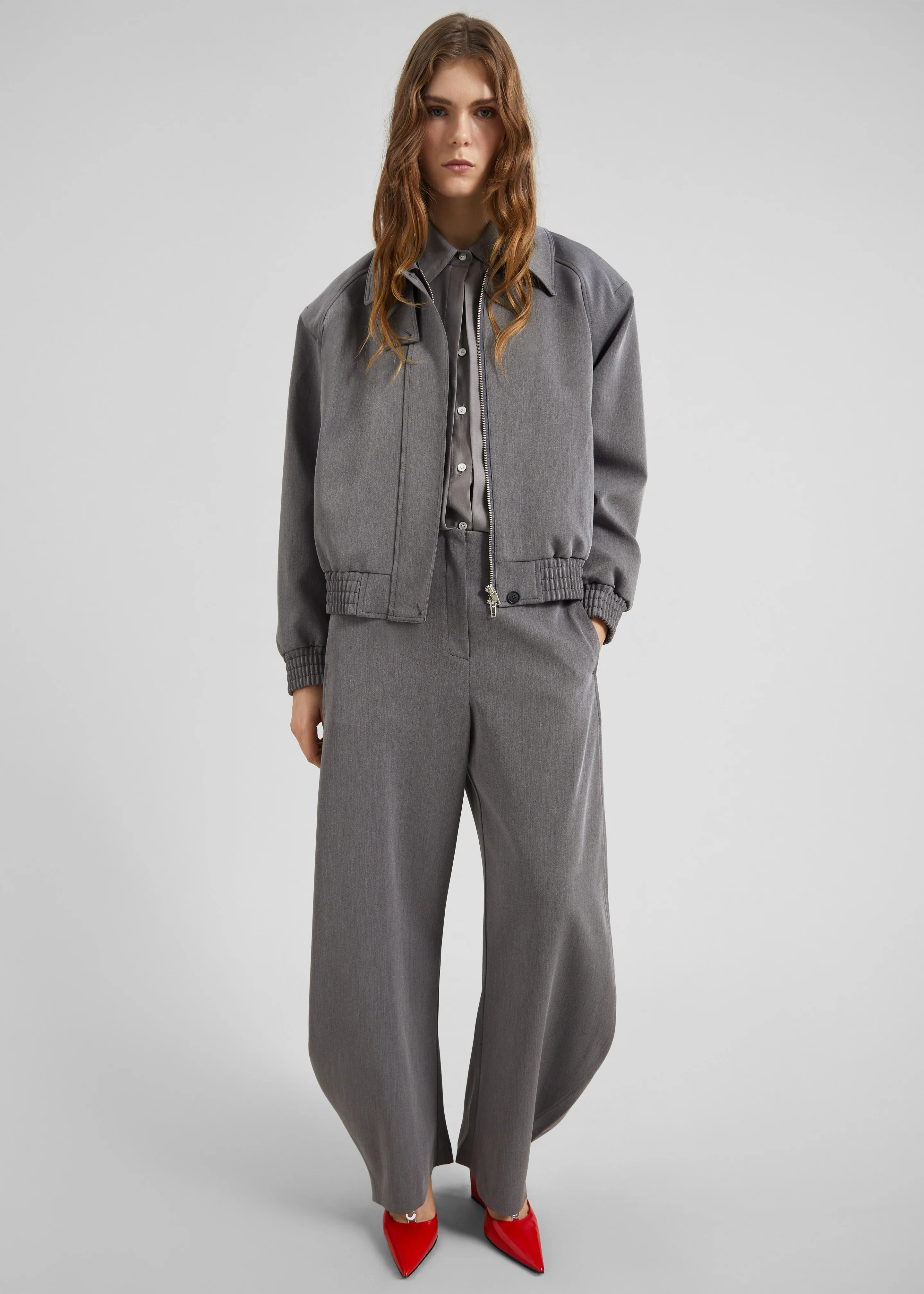 Vosges Barrel Leg Pants - Grey - Image 3