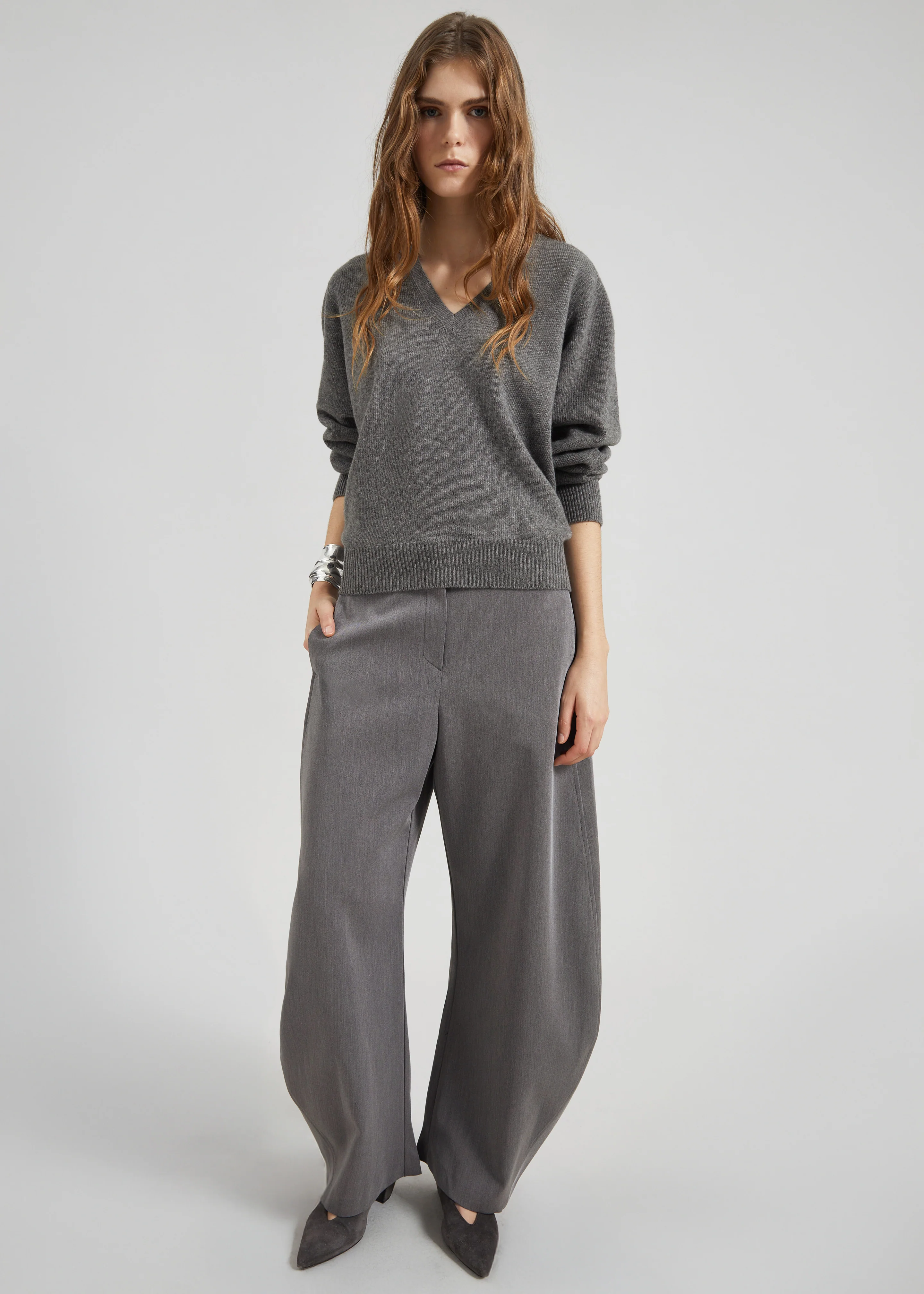 Vosges Barrel Leg Pants - Grey - Image 7
