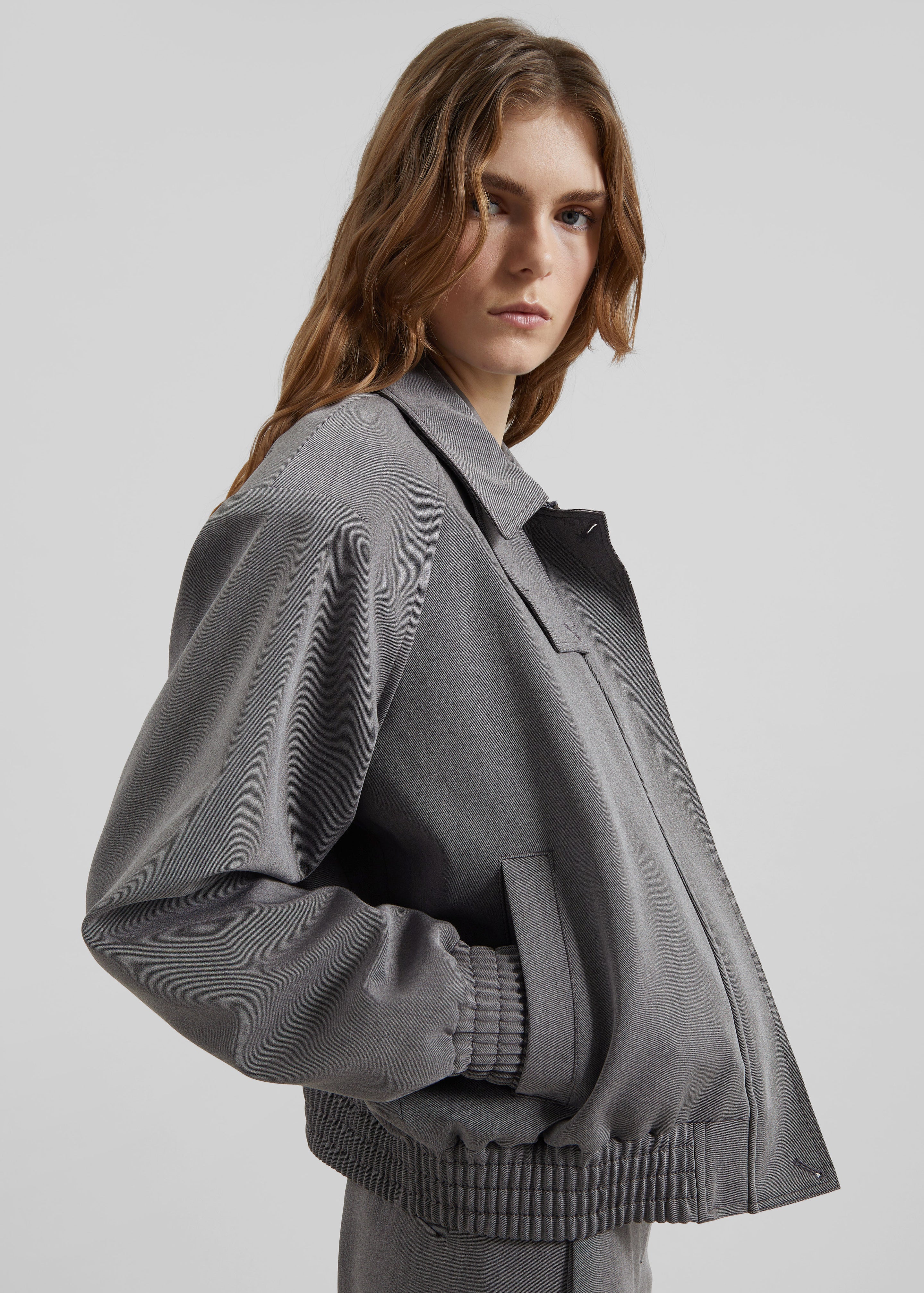 Vosges Padded Blouson Jacket - Grey - Image 4