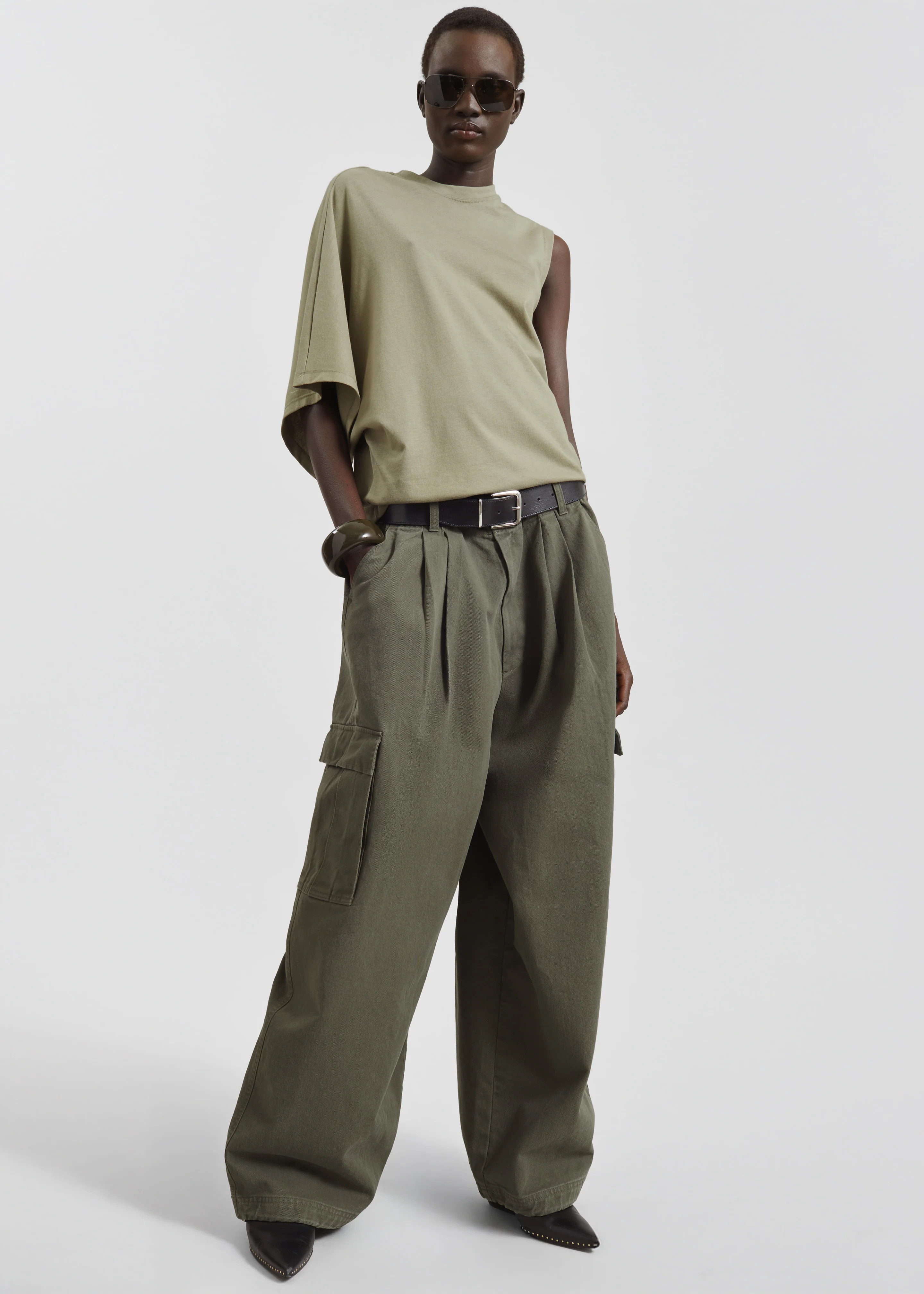 Wandle Cargo Pants - Khaki - Image 5
