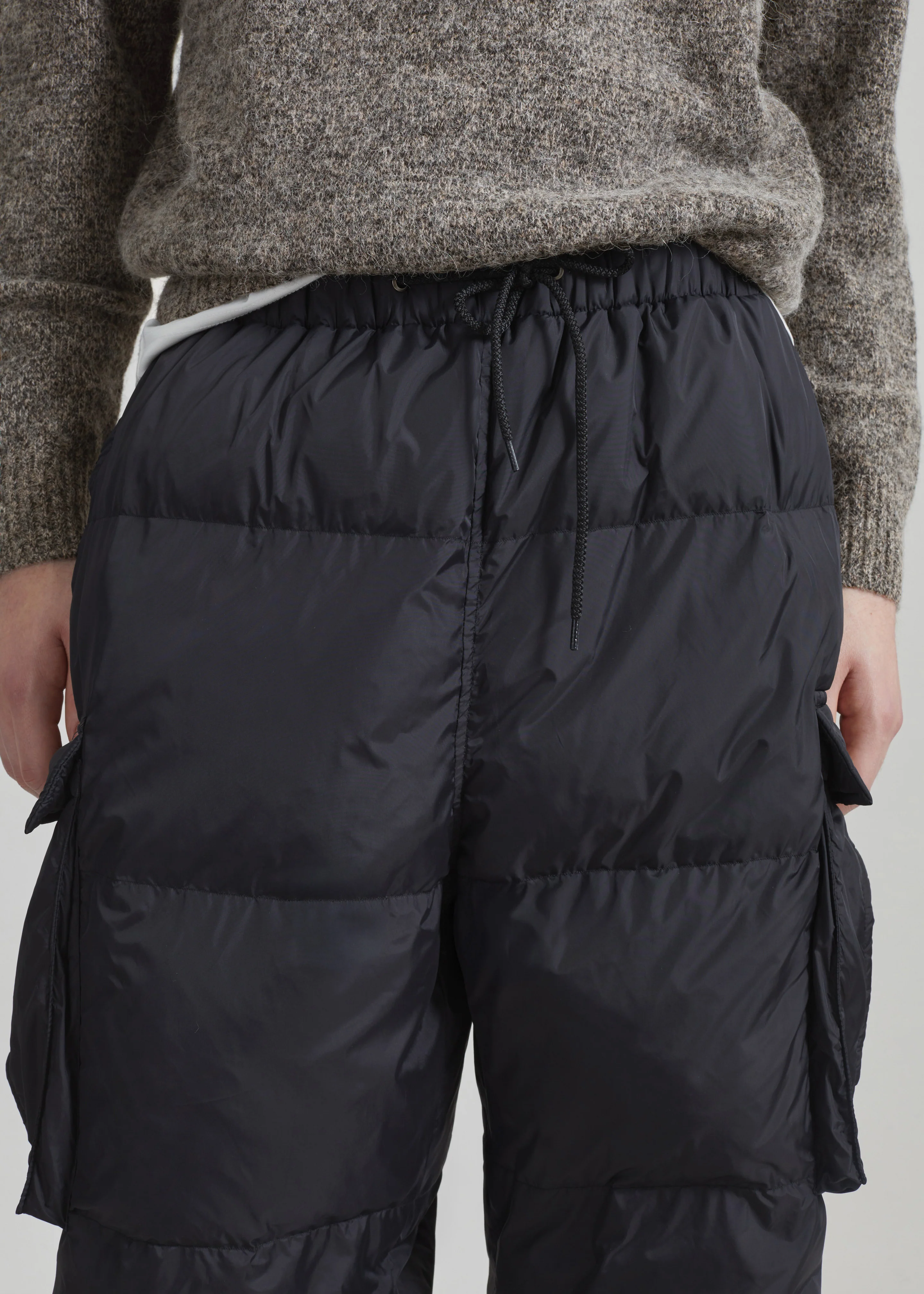 Zane Puffer Pants - Black - Image 3