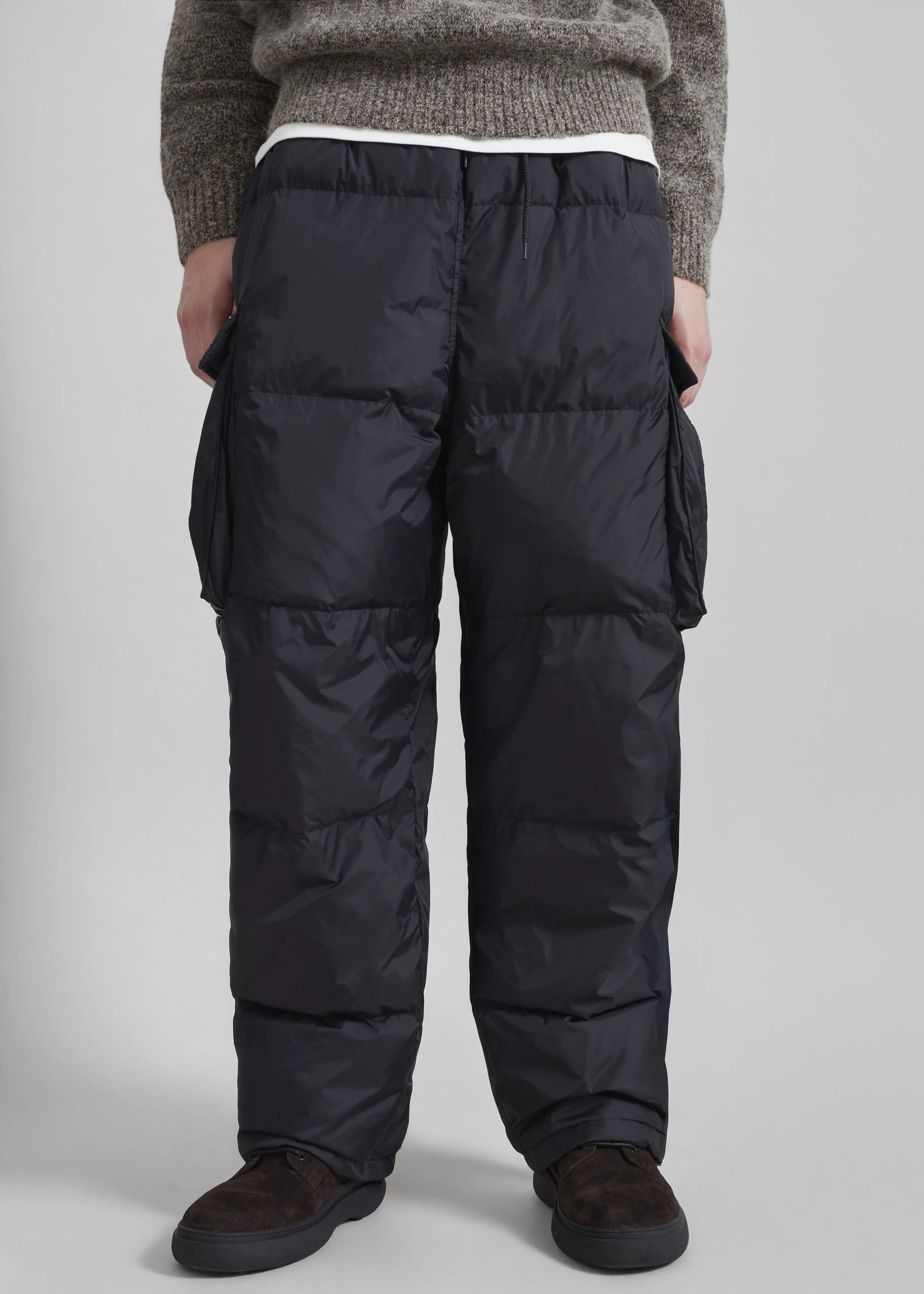 Zane Puffer Pants - Black - Image 4