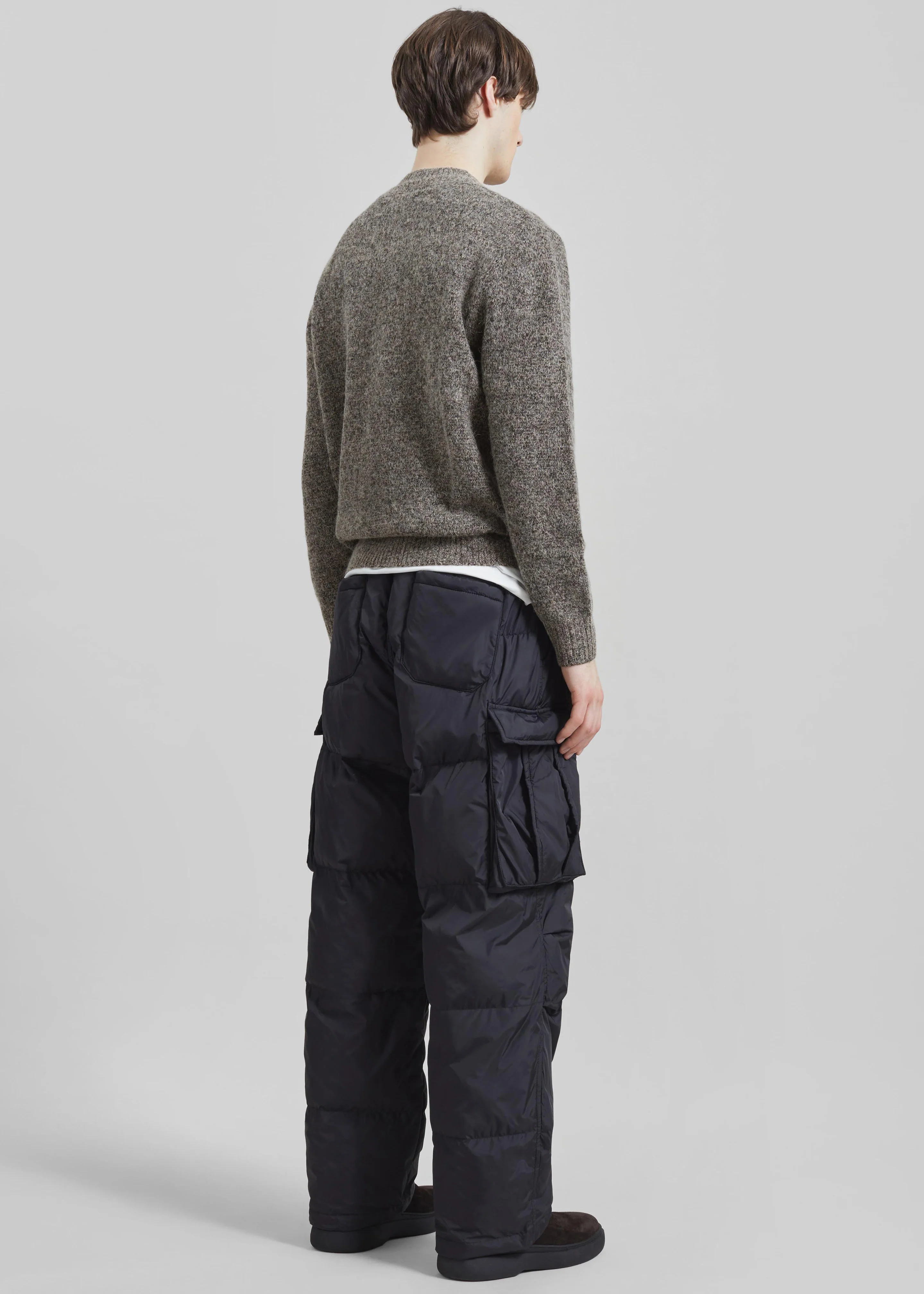 Zane Puffer Pants - Black - Image 6