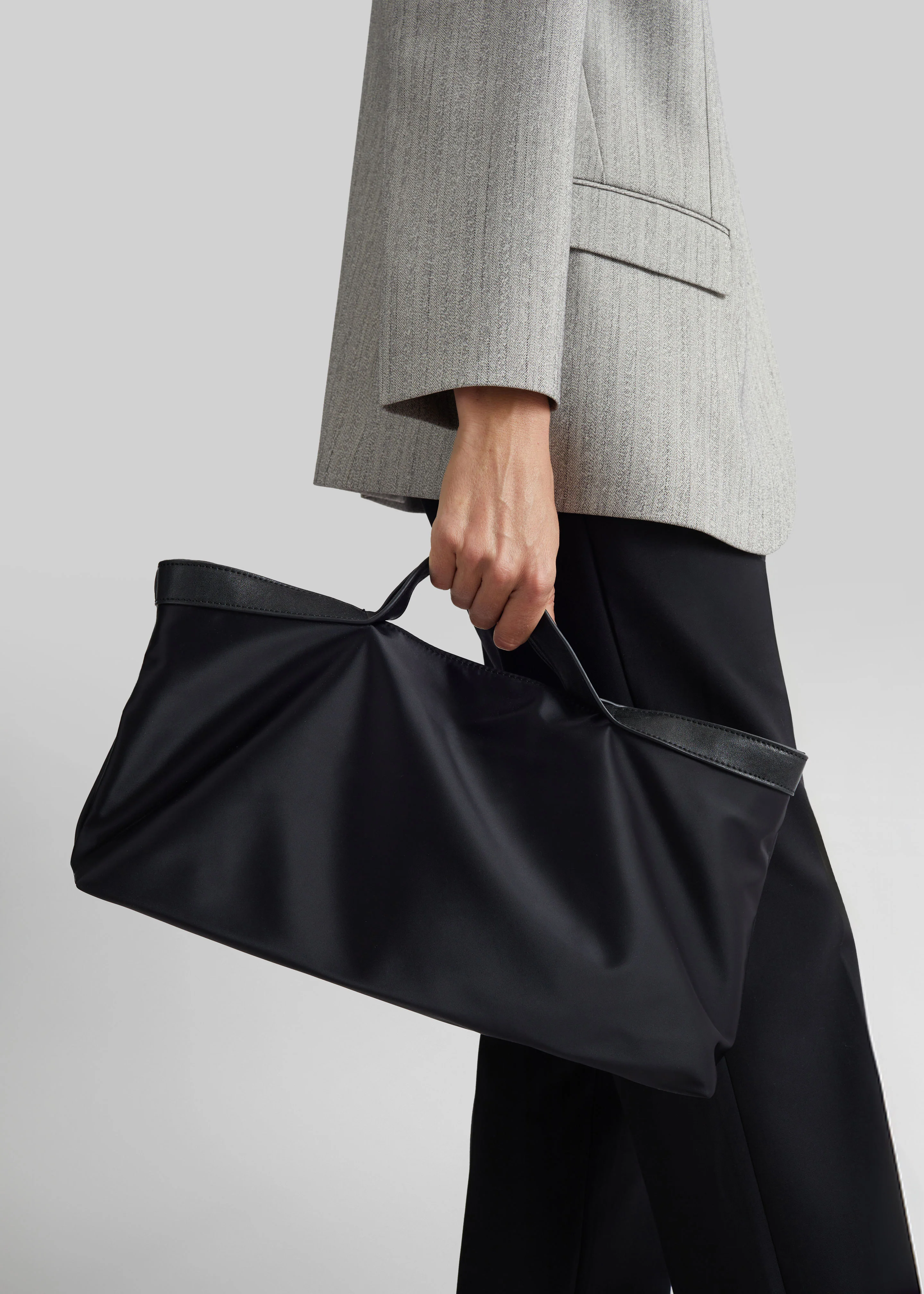 Zeni Two-Way Handbag - Black - Image 2